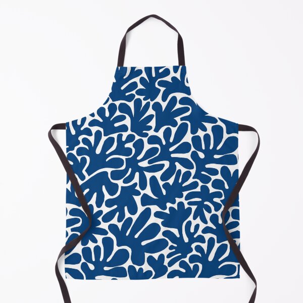 Item preview, Organic Shapes Abstract 240822 - Indigo Style Blue designed and sold by Artberry.
