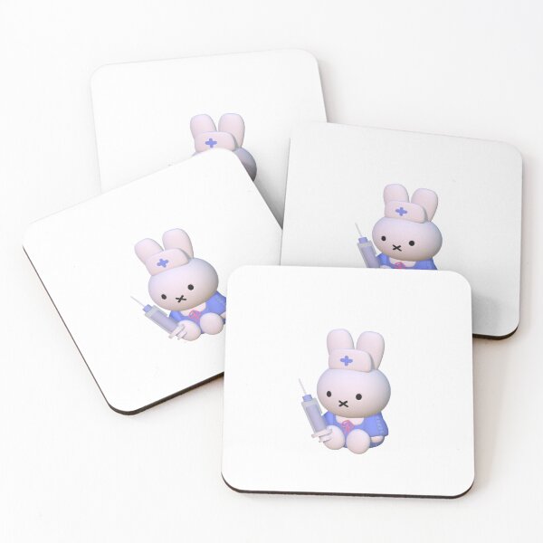 Item preview, Kawaii Nurse Bunny Design  designed and sold by 7designsbynature.