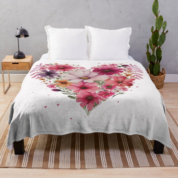 Item preview, Multi-Floral Heart designed and sold by HappyLifeCreate.