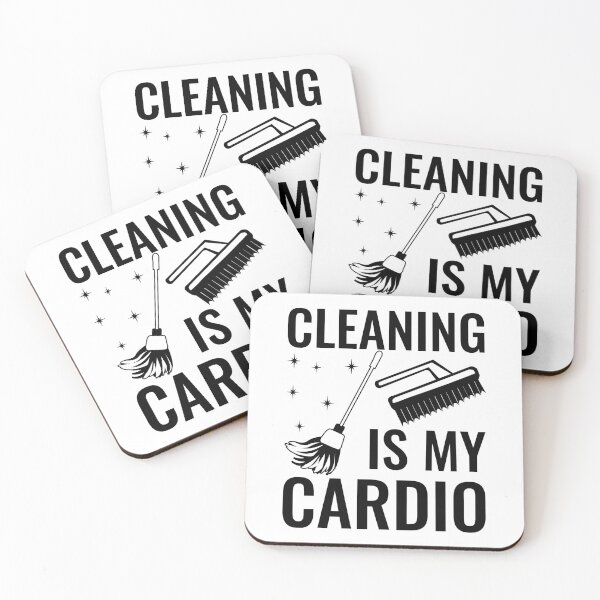 Item preview, cleaning is my cardio designed and sold by Bobeys.