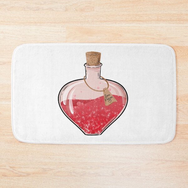 Item preview, Love potion in bottle designed and sold by KataMarekArt.