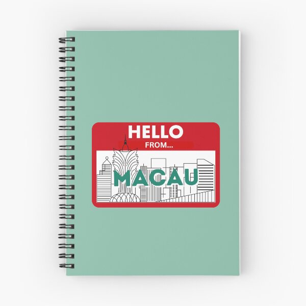 Item preview, Hello from Macau 03 designed and sold by shopitravel.