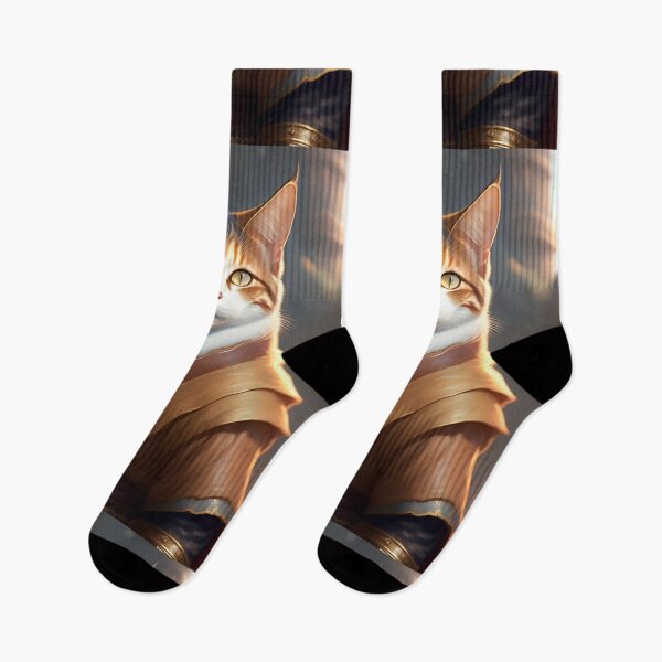 Item preview, Cat in Armor - Modern Digital Art designed and sold by Ai-michiart.