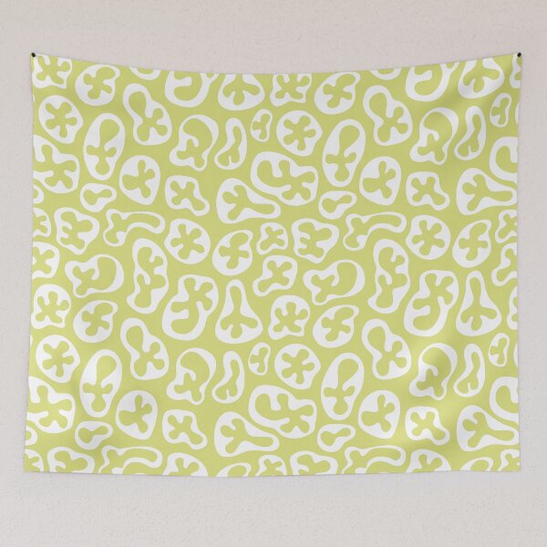 Item preview, MATISSE CORALS WHITE AND LIME designed and sold by blomastudios.