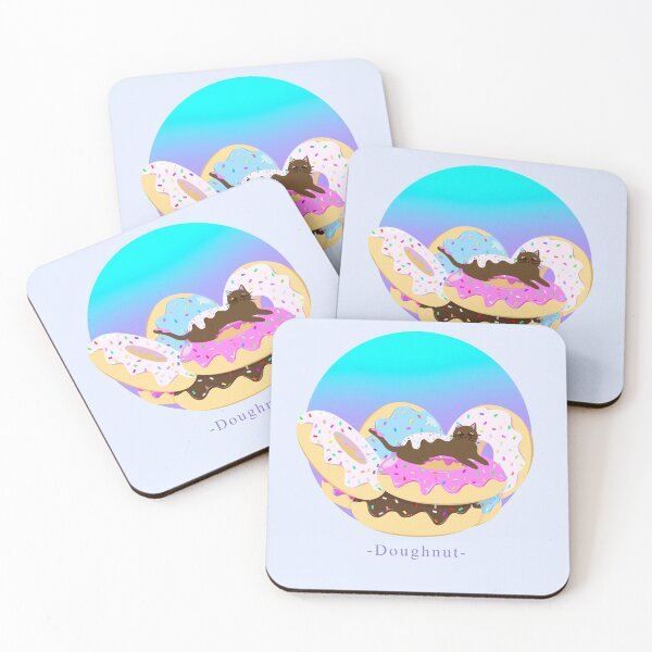 Item preview, Doughnut Cat designed and sold by AcePopDesigns.