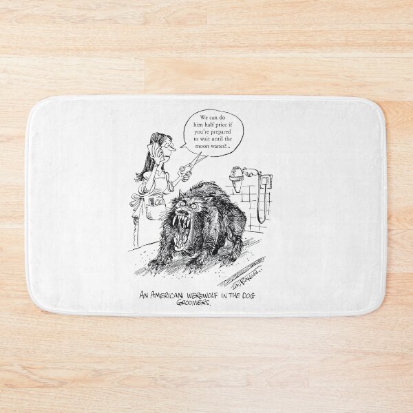 Item preview, An American Werewolf in the Dog Groomers designed and sold by IanBakerToons.