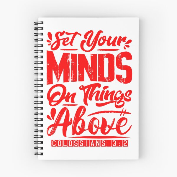 Item preview, Set Your Minds On Things Above - Colossians 3:2 designed and sold by plushism.