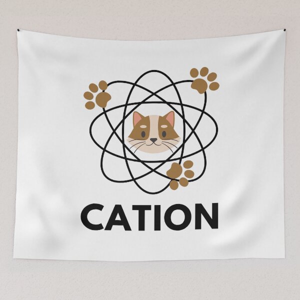 Item preview, Cation Cat Funny Kitten Pun designed and sold by Katherine Winner.