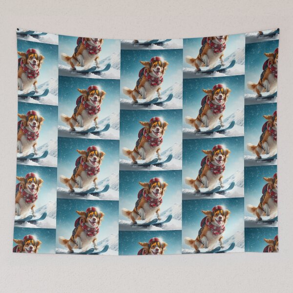 Item preview, Ski dog designed and sold by MARYMAXMAC.