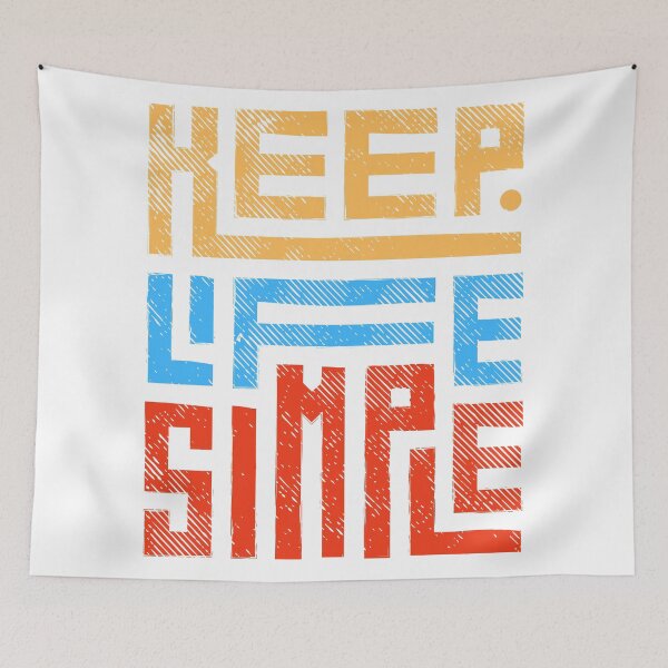 Item preview, Keep Life Simple Simple Life designed and sold by jsebouvi.