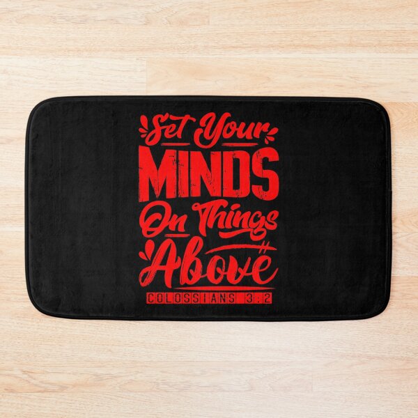 Item preview, Set Your Minds On Things Above - Colossians 3:2 designed and sold by plushism.