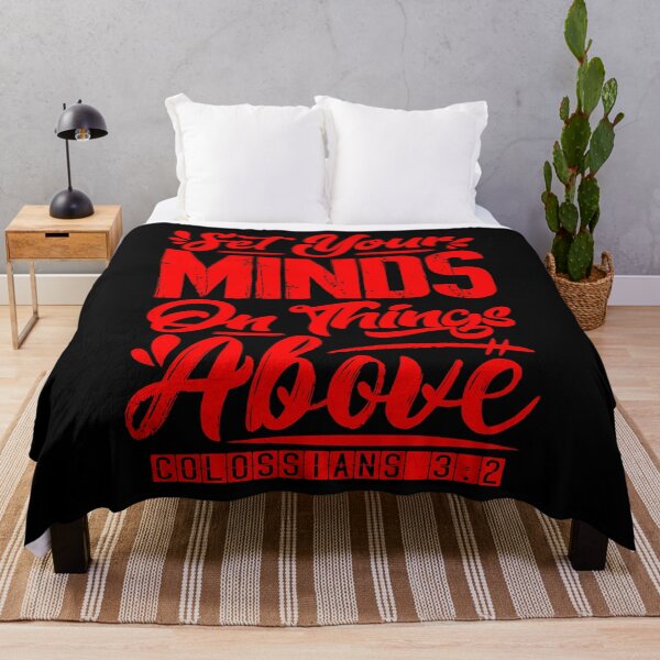 Item preview, Set Your Minds On Things Above - Colossians 3:2 designed and sold by plushism.