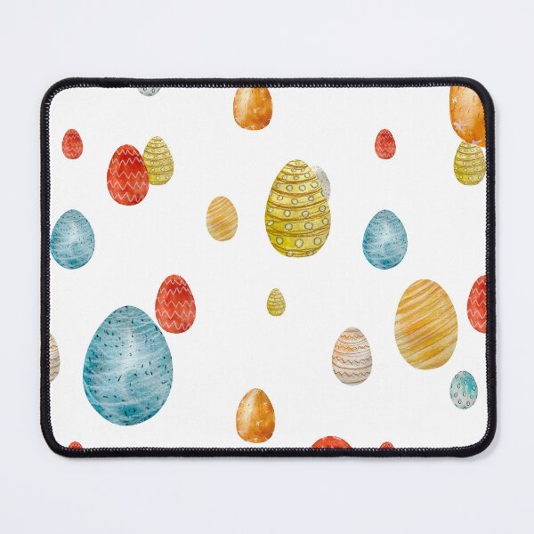 Item preview, Egg textured Easter ornate pattern a watercolor designed and sold by Yana Mustafina | Boho Soulful Designs.