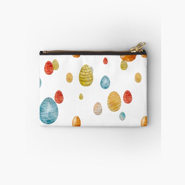 Item preview, Egg textured Easter ornate pattern a watercolor designed and sold by Yana Mustafina | Boho Soulful Designs.