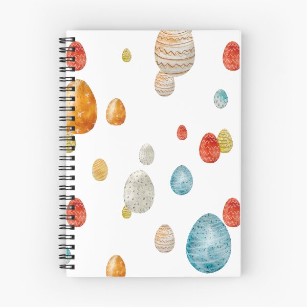 Item preview, Egg textured Easter ornate pattern a watercolor designed and sold by Yana Mustafina | Boho Soulful Designs.