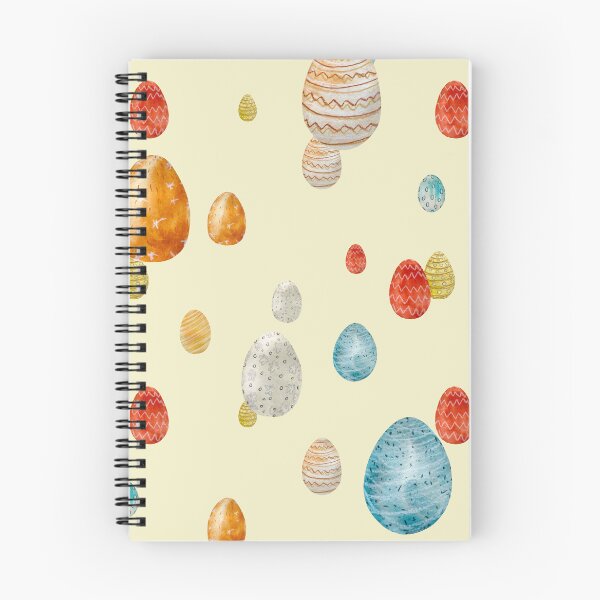 Item preview, Egg textured Easter ornate pattern a watercolor yellow designed and sold by Yana Mustafina | Boho Soulful Designs.