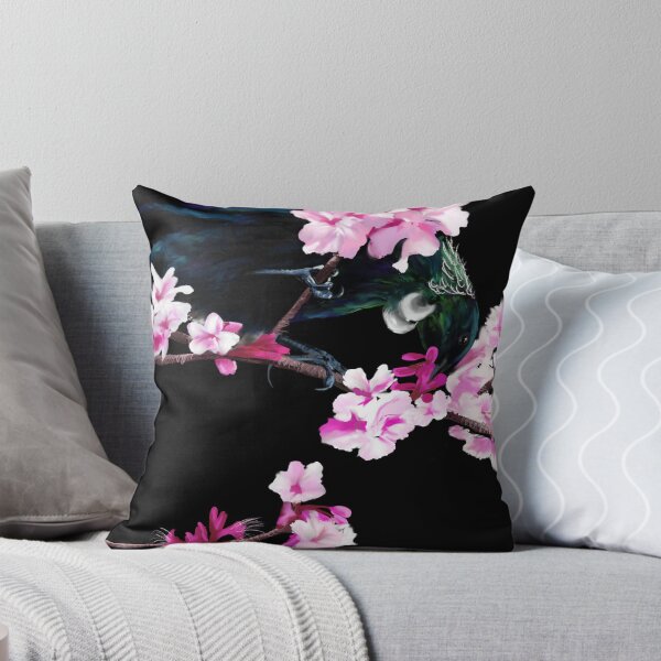Item preview, Tui Feeding on Cherry Blossoms designed and sold by Flynnthecat.