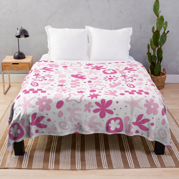 Item preview, MATISSE ABSTRACT WHITE AND PINK designed and sold by blomastudios.
