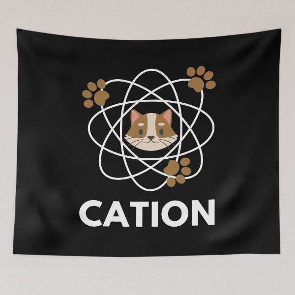 Item preview, Cation Cat Funny Kitten Pun designed and sold by Katherine Winner.