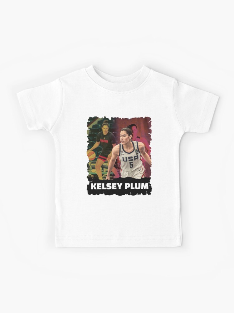 Kelsey Plum Las Vegas Aces Kids T-Shirt for Sale by FauxbackCostore