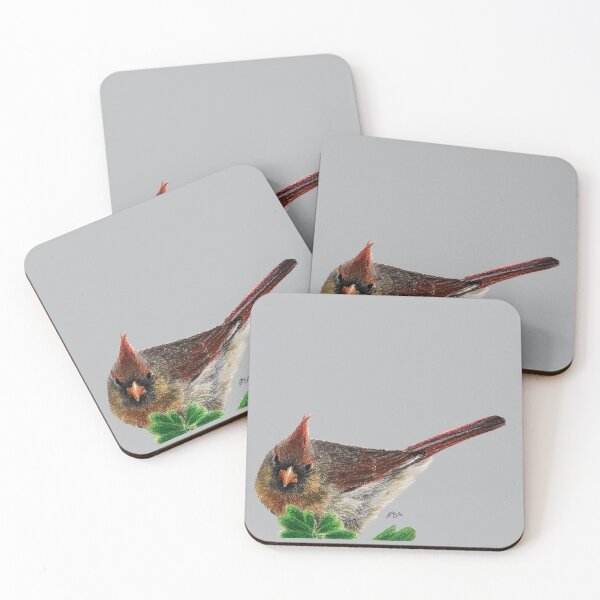Item preview, Female Northern Cardinal | bird designed and sold by NathBros.