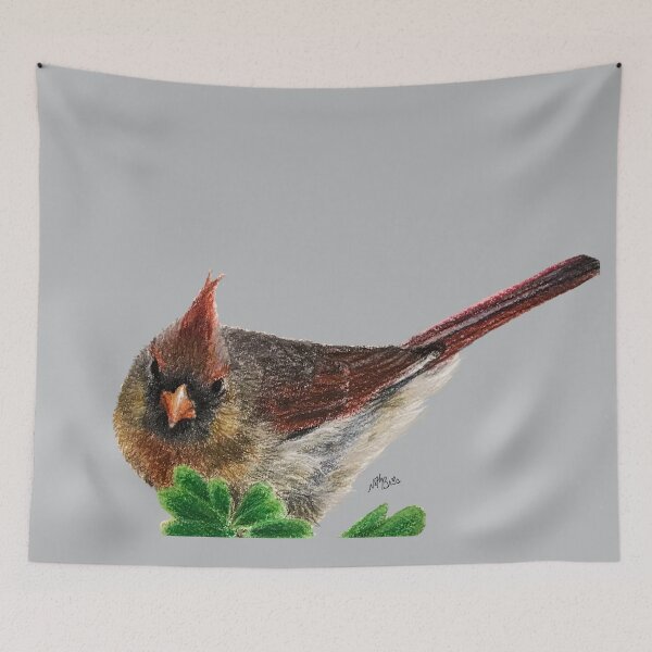 Item preview, Female Northern Cardinal | bird designed and sold by NathBros.