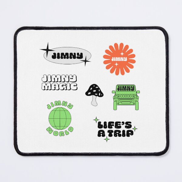 Item preview, Psychedelic Y2K Retro Jimny Pack | Mini Stickers designed and sold by stoicjimny.