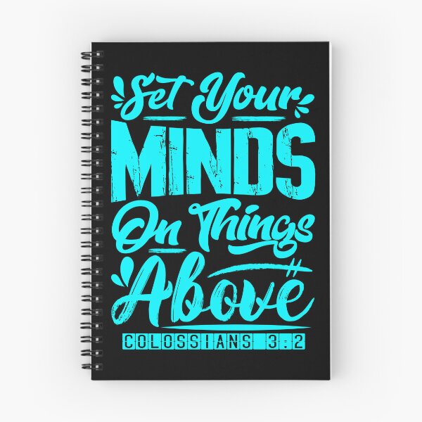 Item preview, Set Your Minds On Things Above - Colossians 3:2 designed and sold by plushism.