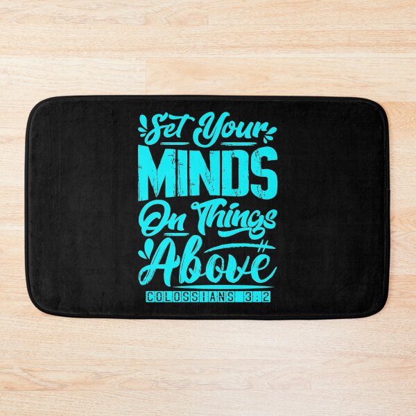 Item preview, Set Your Minds On Things Above - Colossians 3:2 designed and sold by plushism.
