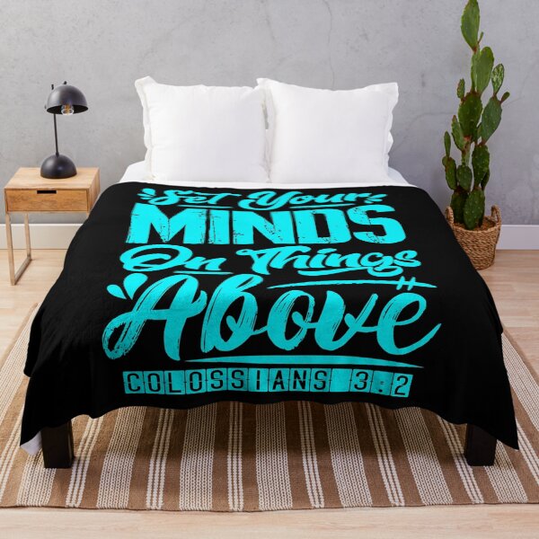 Item preview, Set Your Minds On Things Above - Colossians 3:2 designed and sold by plushism.