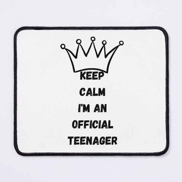 Item preview, Keep calm I'm an official teenager designed and sold by Design Kingdom.