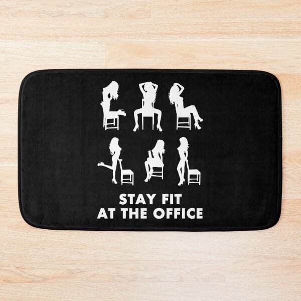 Item preview, Stay Fit at the Office [for Dark Stuff] designed and sold by Moodific.