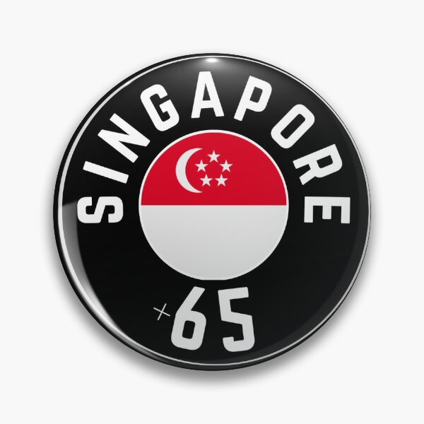 Item preview, SINGAPORE country code +65 classic logo designed and sold by LeddsoDello.