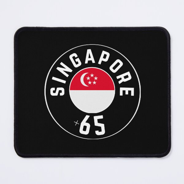 Item preview, SINGAPORE country code +65 classic logo designed and sold by LeddsoDello.
