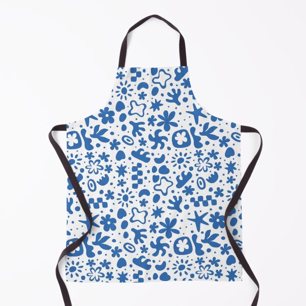 Item preview, MATISSE ABSTRACT WHITE AND BLUE designed and sold by blomastudios.