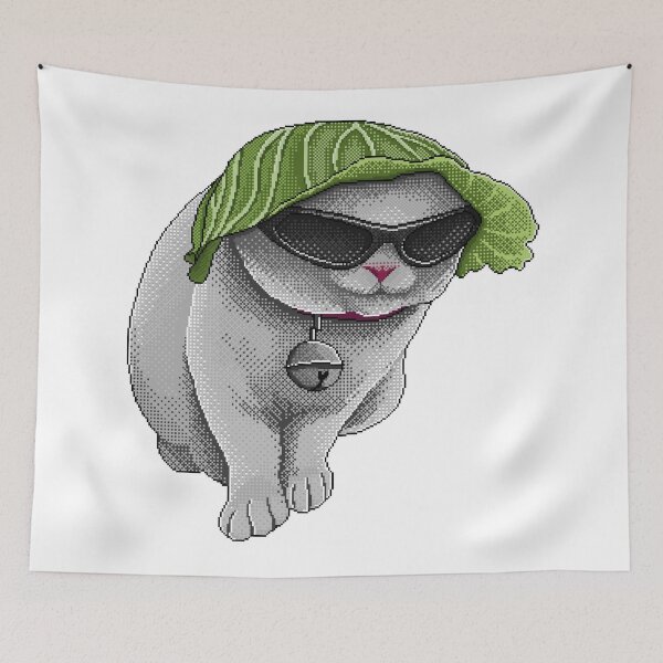 Item preview, stylish cat designed and sold by Gdeene.