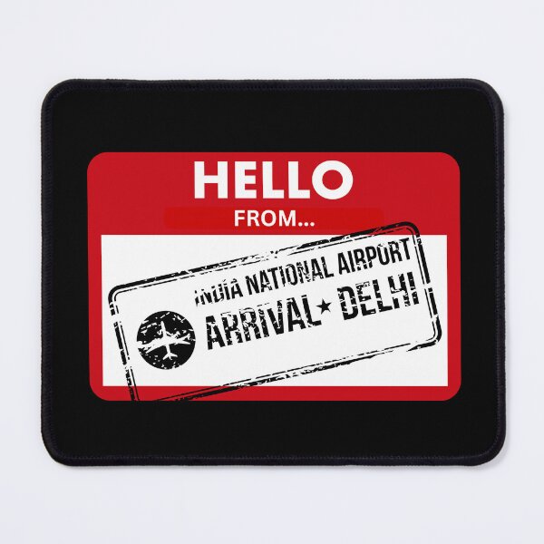 Item preview, Hello from Delhi India 02 designed and sold by shopitravel.