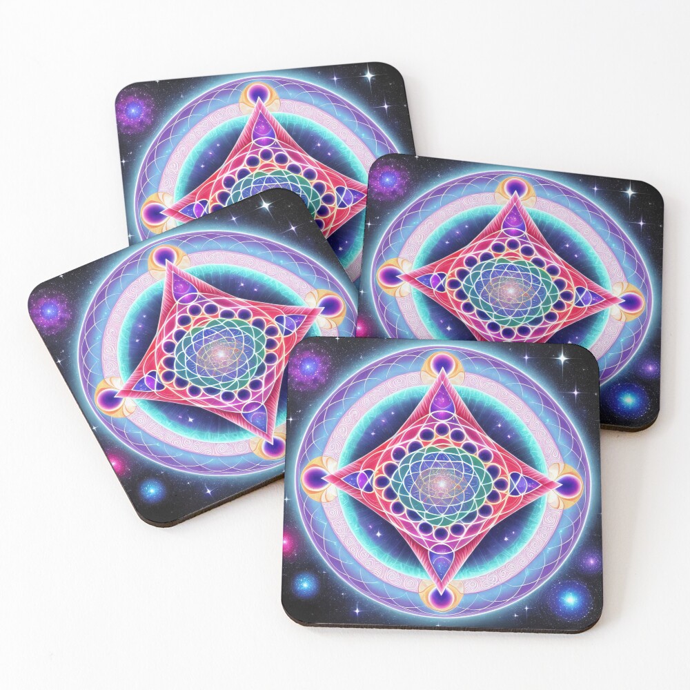 Item preview, Coasters (Set of 4) designed and sold by AbstractWave.