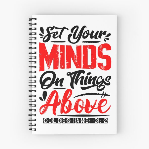 Item preview, Set Your Minds On Things Above - Colossians 3:2 designed and sold by plushism.