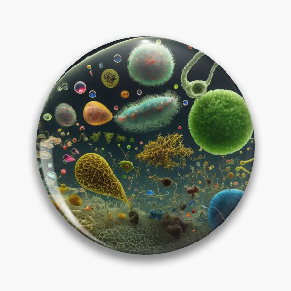 Item preview, Imagined Biology Cluster of Micro Organisms designed and sold by FunWearVM.