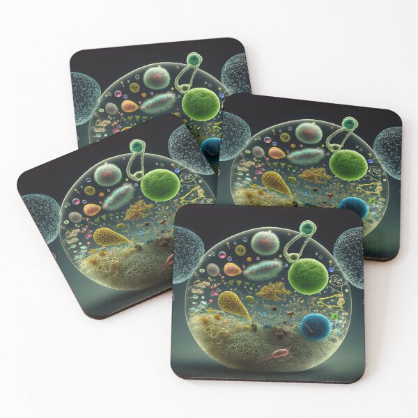 Item preview, Imagined Biology Cluster of Micro Organisms designed and sold by FunWearVM.