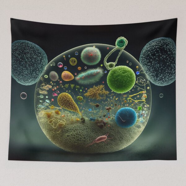 Item preview, Imagined Biology Cluster of Micro Organisms designed and sold by FunWearVM.