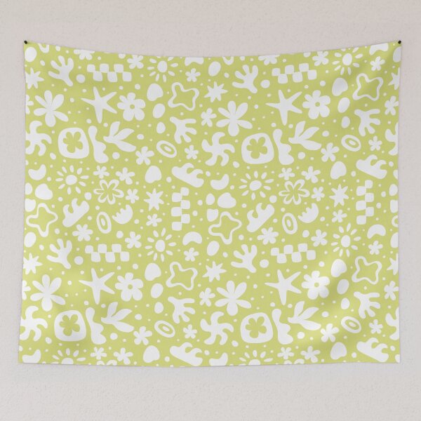 Item preview, MATISSE ABSTRACT GREEN AND WHITE designed and sold by blomastudios.