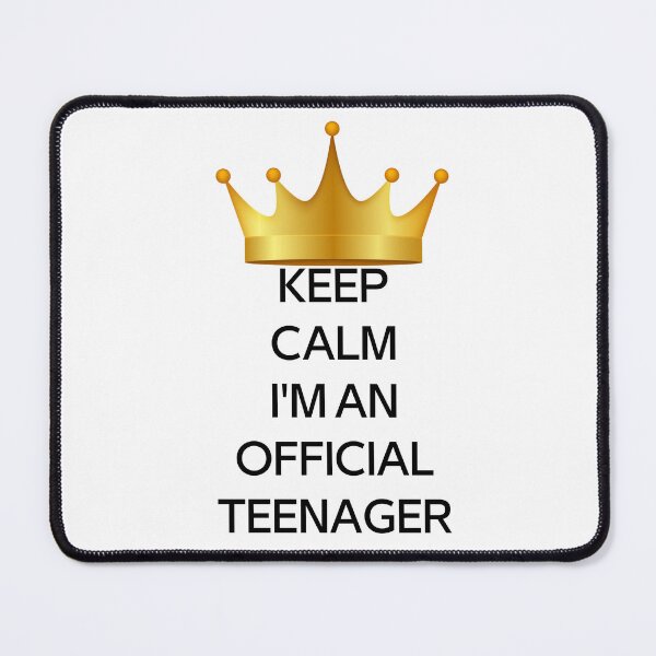 Item preview, Keep calm I'm an official teenager designed and sold by Design Kingdom.