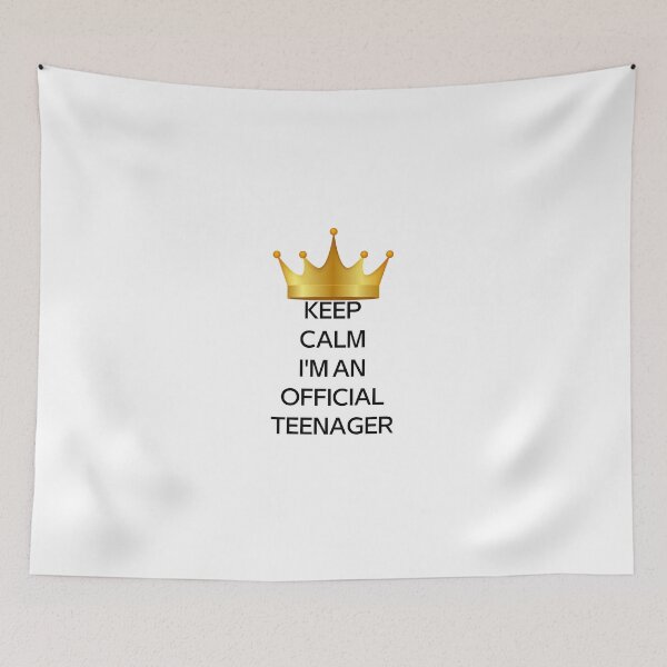 Item preview, Mantén la calma, soy un adolescente oficial. designed and sold by Design Kingdom.