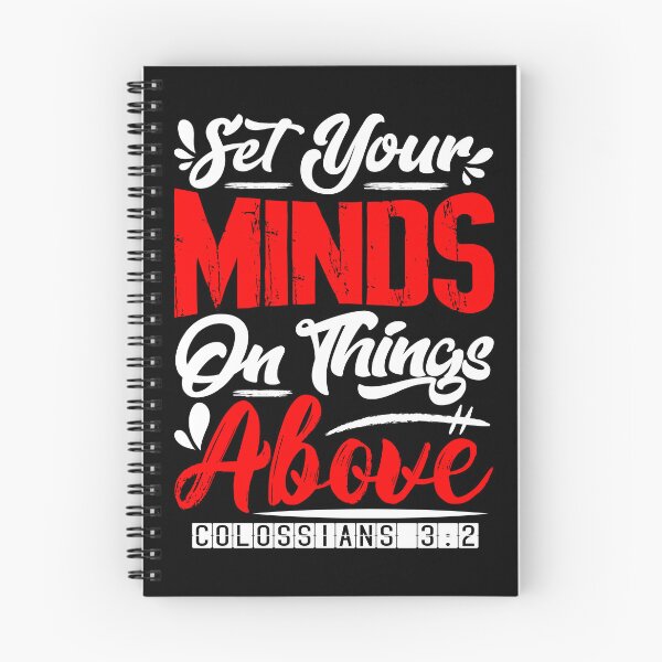 Item preview, Set Your Minds On Things Above - Colossians 3:2 designed and sold by plushism.