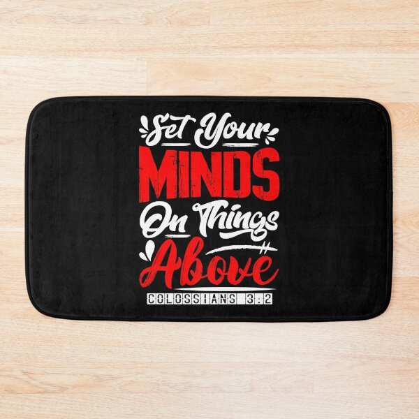 Item preview, Set Your Minds On Things Above - Colossians 3:2 designed and sold by plushism.