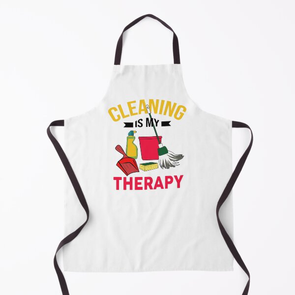 Item preview, cleaning is my therapy designed and sold by Bobeys.