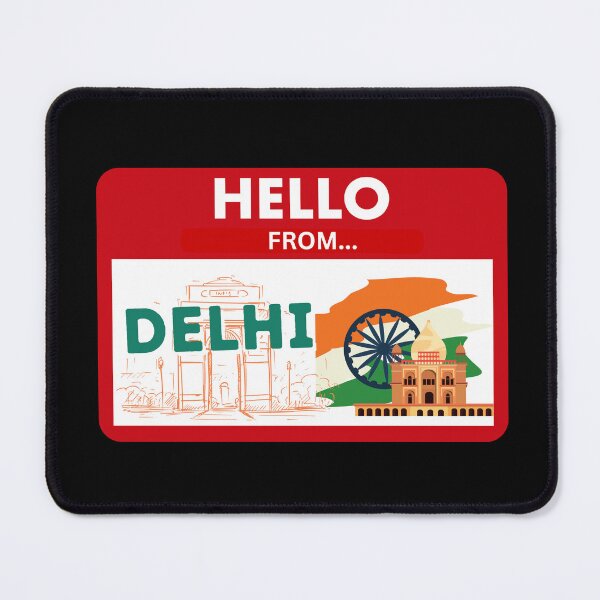Item preview, Hello from Delhi India 04 designed and sold by shopitravel.