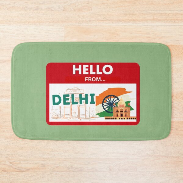 Item preview, Hello from Delhi India 04 designed and sold by shopitravel.